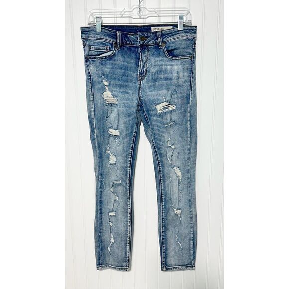 Pistola Women's Denim‎ Stretch Distressed Skinny Jeans Blue Size 29 - Picture 8 of 8